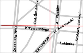 mapa dojazdu